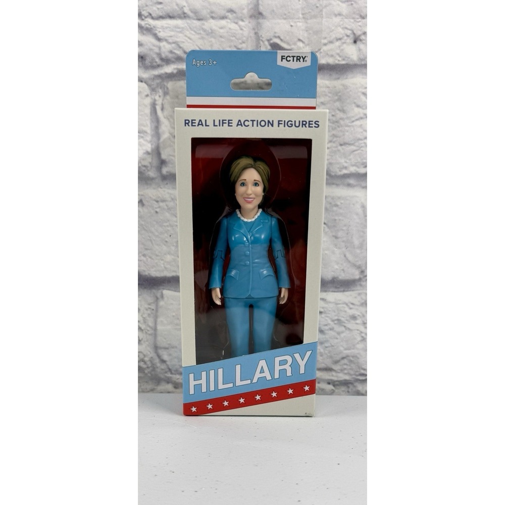 2016 Hillary Clinton Vinyl Action Figure 6" Tall FCTRY Jailbreak Toys BRAND NEW*
